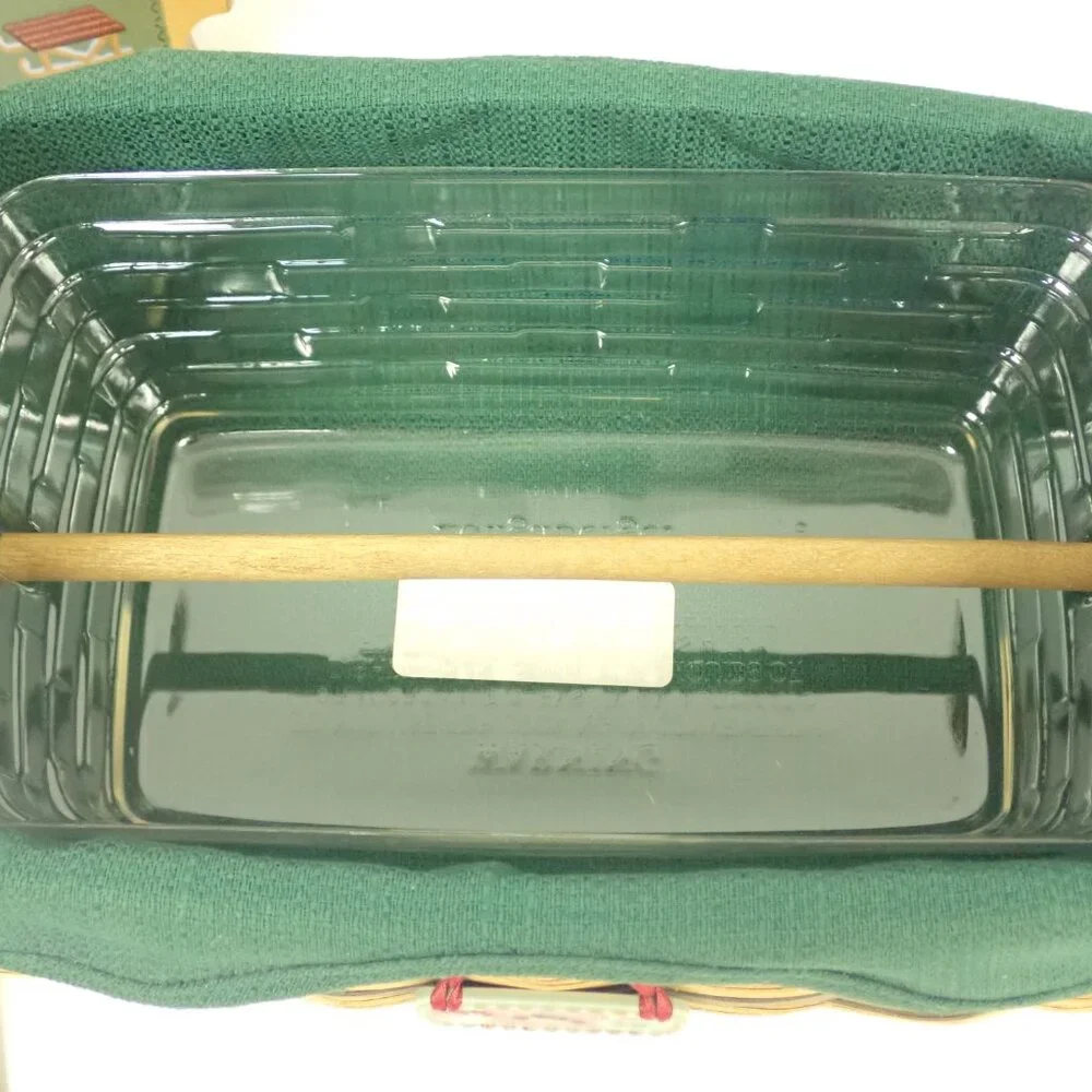 Longaberger 2002 Christmas Collection Ribbon basket.